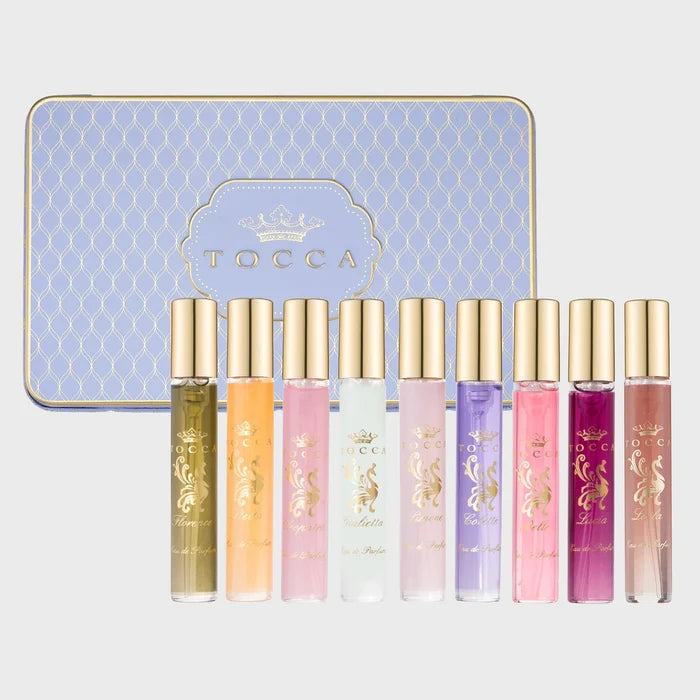 Luxury Fragrance Wardrobe Light Blue Tin