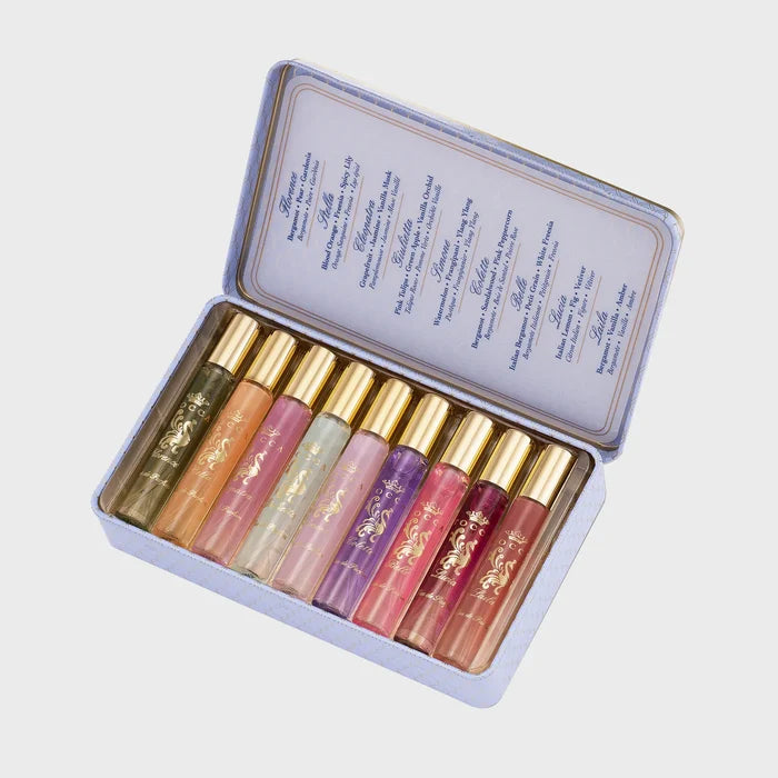 Luxury Fragrance Wardrobe Light Blue Tin