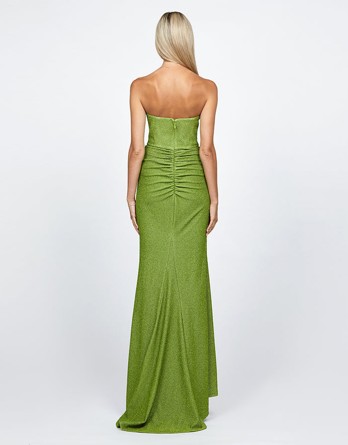 Lynndon Scoop High Split Maxi - Dress - Bariano