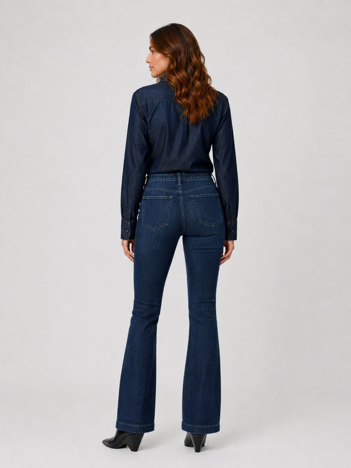 MacJeans-DreaBoot-Rinsed-darkBlue-Bootcut-full-back