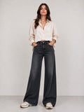 MAC JEANS – DREAM WIDE AUTHENTIC in Soft Grey Authentic