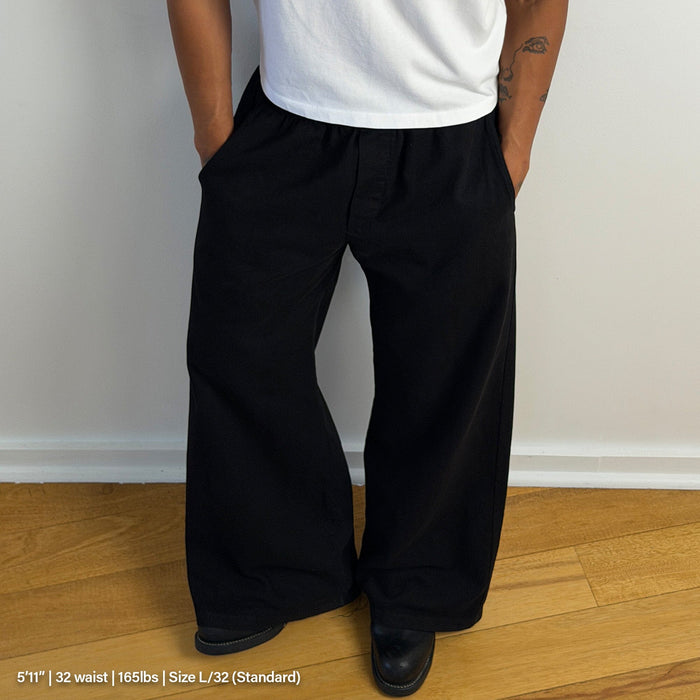 Malibu Twill Pants Classic Black