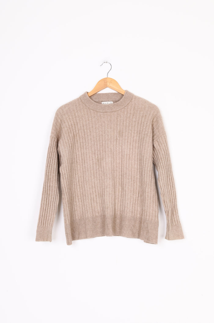 Marle Womens Beige Jumper Size 8