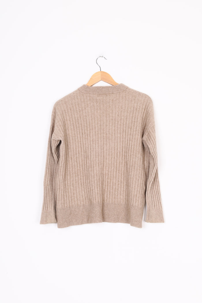Marle Womens Beige Jumper Size 8