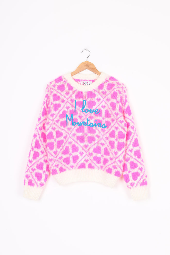 MC2 Saint Barth Womens Pink Jumper Size M