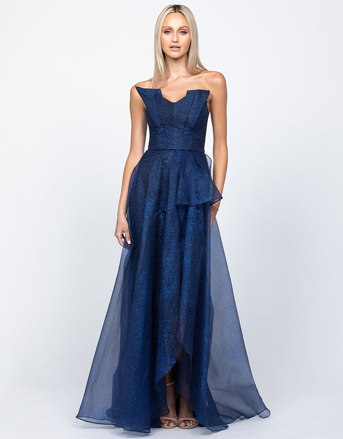 Megan Origami Gown - Dress - Bariano