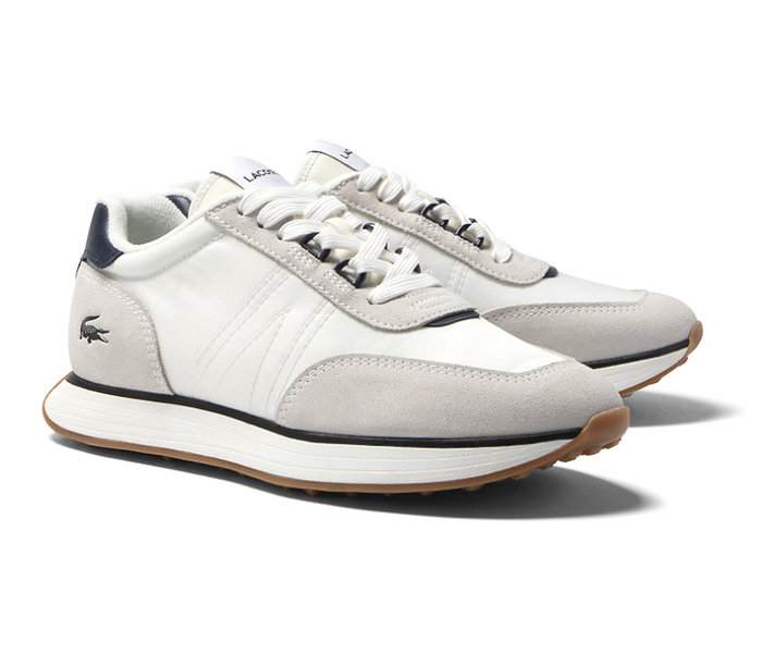 Men's Lacoste L-Spin 123 1 SMA (White/Navy)
