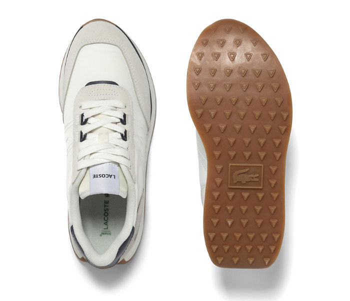 Men's Lacoste L-Spin 123 1 SMA (White/Navy)