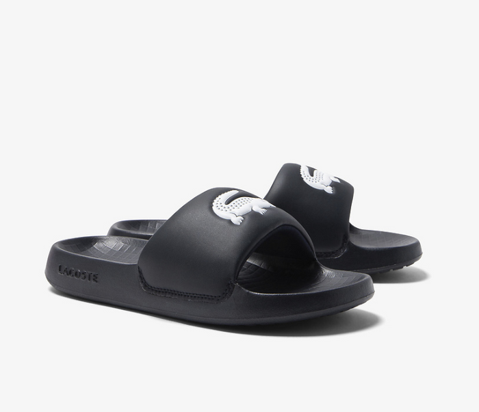 Men's Lacoste Serve Slide 1.0 CMA (Black/White)
