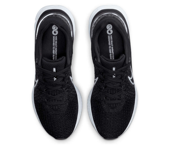 Men's Nike React Infinity Run FK3 (Black/White)