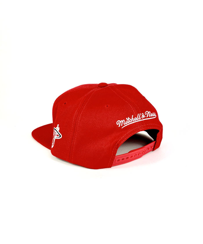 Miami Heat 'Wildback' Snapback Hat by Mitchell & Ness