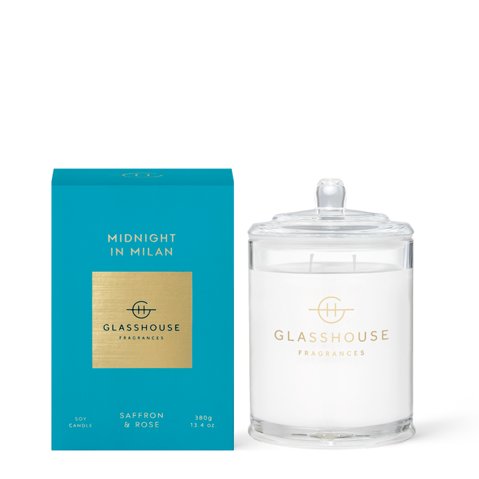 Glasshouse Midnight In Milan 13.4 oz Candle