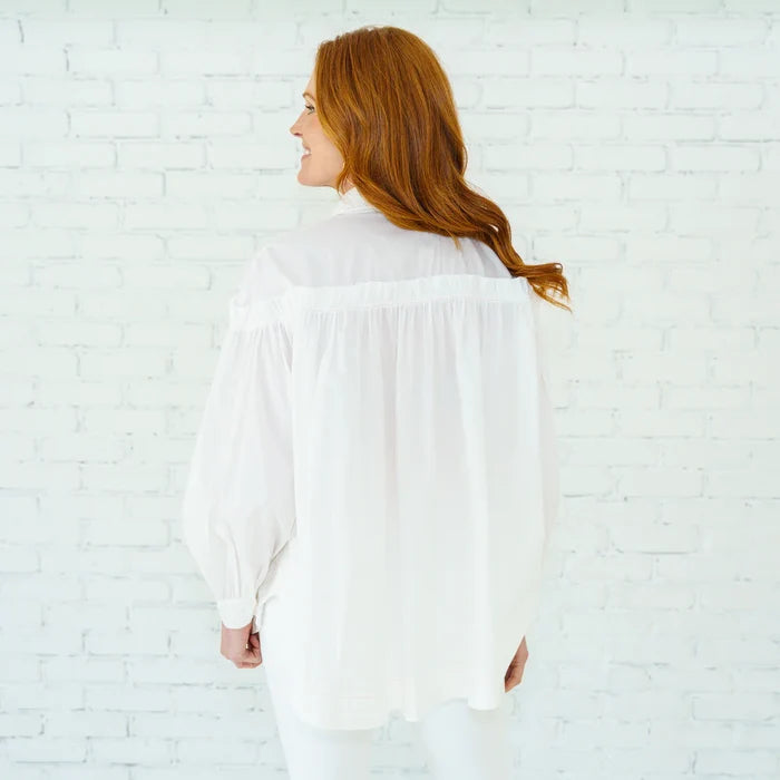 Miriam Top White