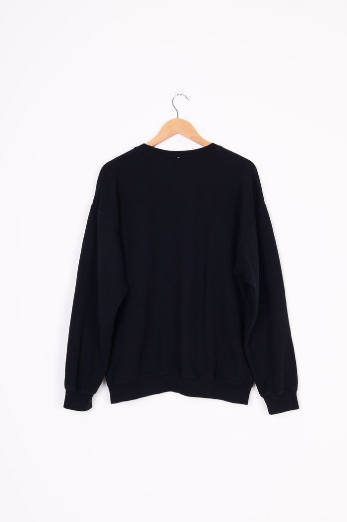 Mitchell & Ness Mens Black Sweatshirt Size M