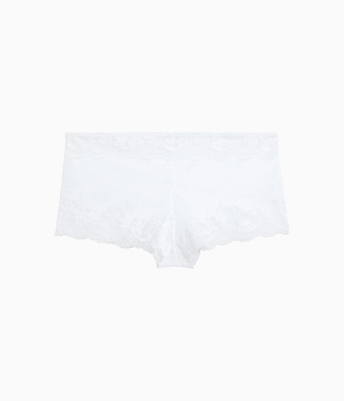 Modern Affair Boyshort: White