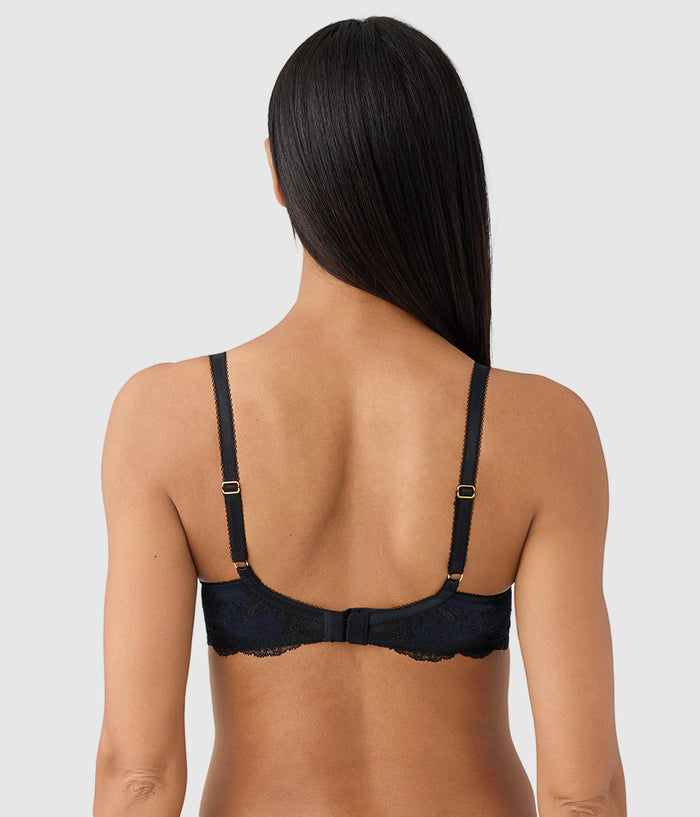 Modern Affair T-Shirt Bra: Night Sky/Black