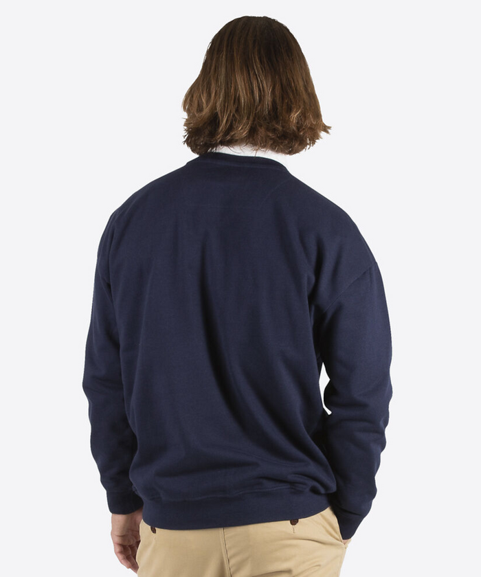 Nautica Baxter Oversized Sweatshirt (Navy)