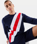 Nautica Competition Saddle Sweatshirt (Navy)