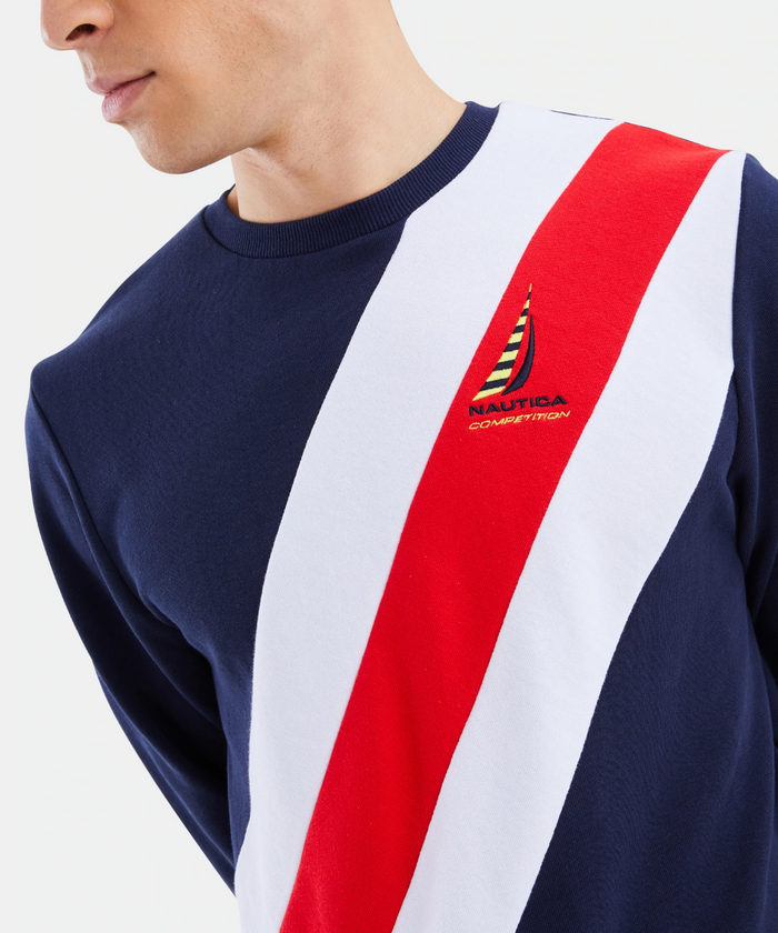 Nautica Competition Saddle Sweatshirt (Navy)