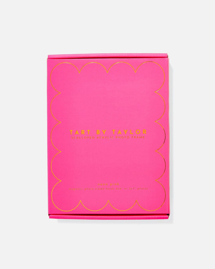 Neon Pink Acrylic Picture Frame