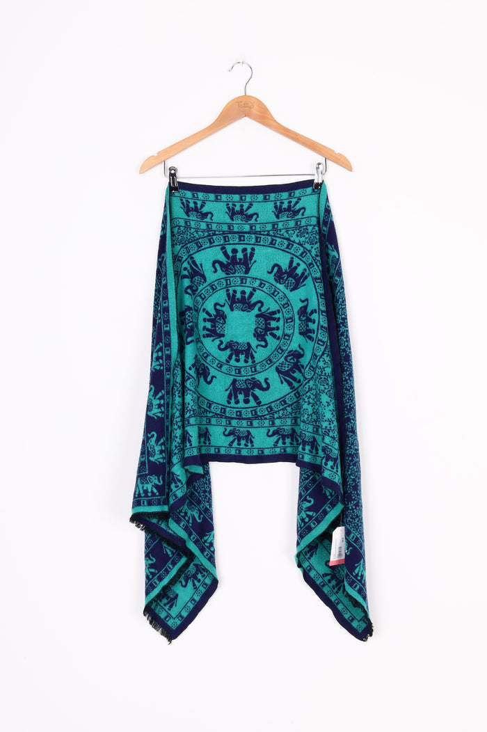 No Label Womens Green Scarf Size O/S