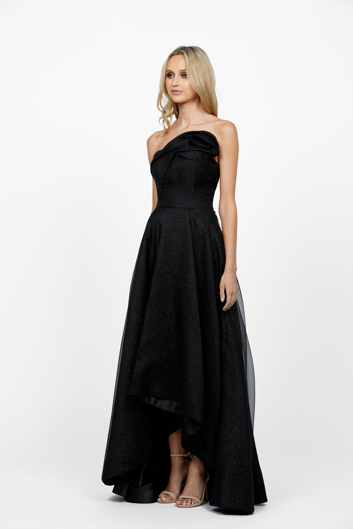 Noli Strapless Hi low Gown - Dress - Bariano