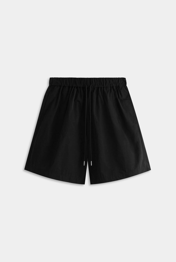 Nylon Bermuda Shorts - Black