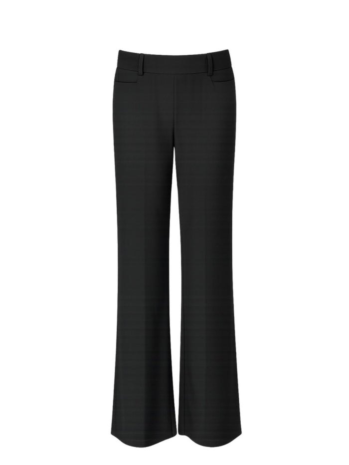 ONLY M -Travel-Wear Strong – Damen Stoffhose in Straight Fit mit Pattentaschen, High Waist, Black