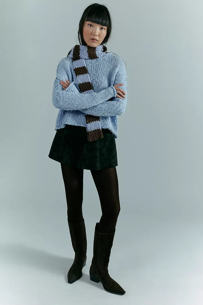 Free People Opal Sweater | Cashmere Blue