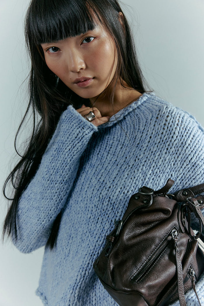 Opal Sweater | Cashmere Blue