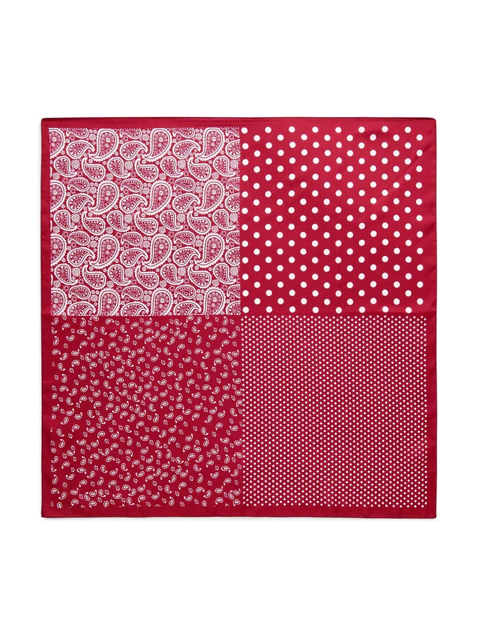 Paisley Scarf Wine