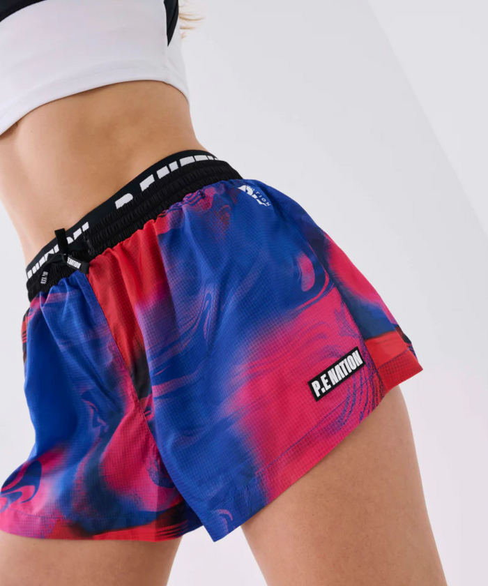 P.E Nation Rewind Short (Overlay Print)