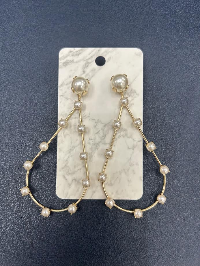 Pearl Cascade Earrings