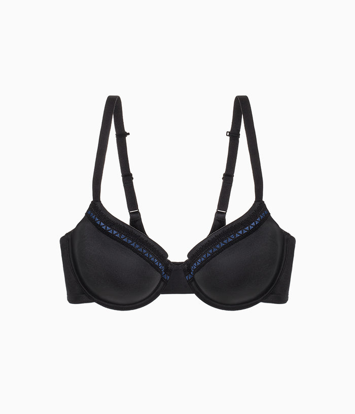 Perfect Primer Underwire T-Shirt Bra: Black