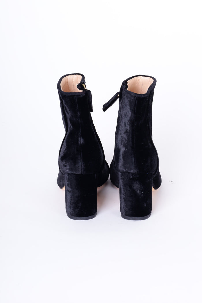 Polly Plume Womens Black Boots  Size EU 36