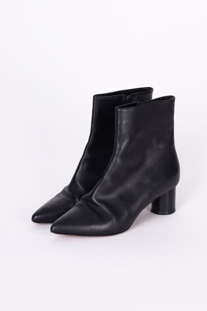 Rebe Womens Black Boots  Size EU 39