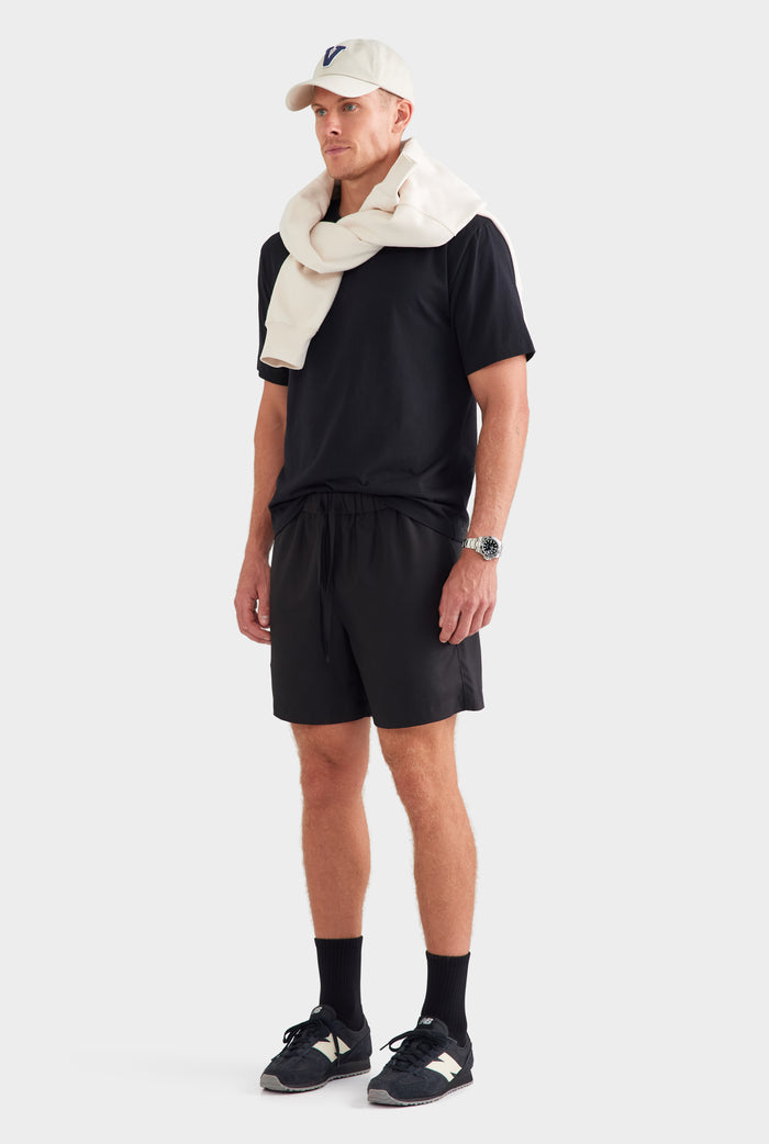 Relaxed Tencel Short - Black