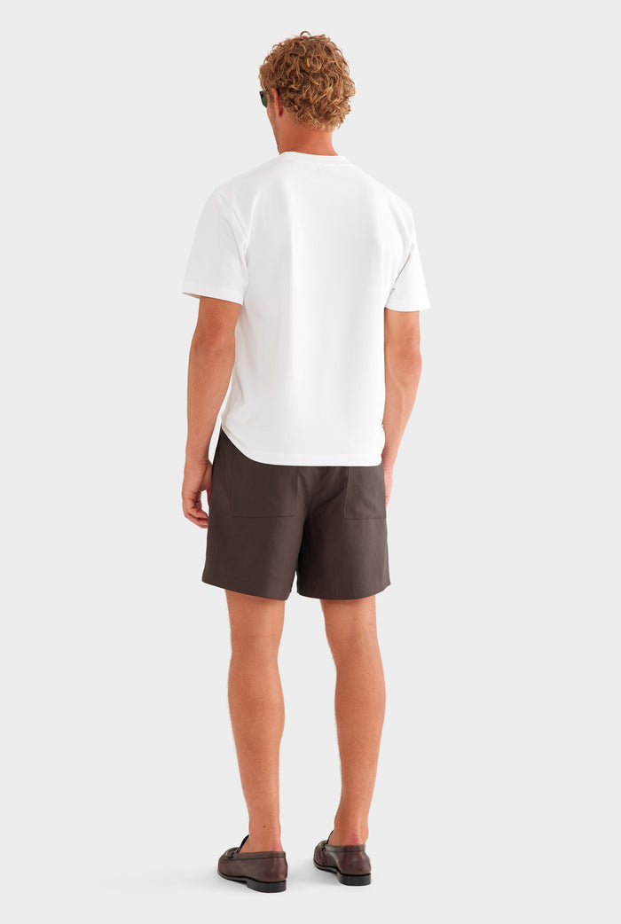 Relaxed Tencel Short - Dark Chocolate