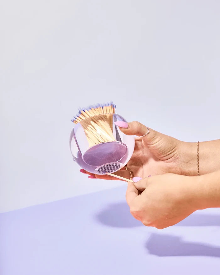 Round Match Striker | Lavender Matches