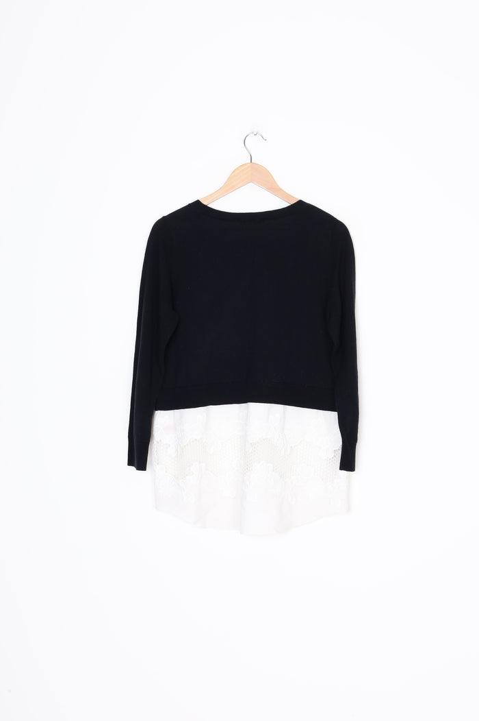Sandro Womens Black Jumper Size 2