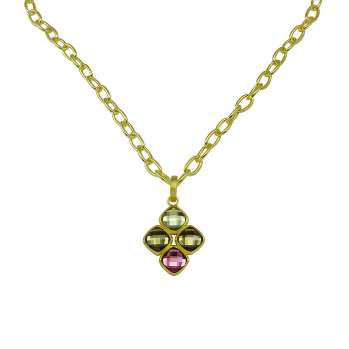 Betty Carre Sasha 4 Stone Necklace