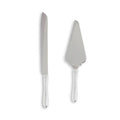 Silver Plated Cake Serving Set with Elegant Crystals - Giftware - Weddingstar