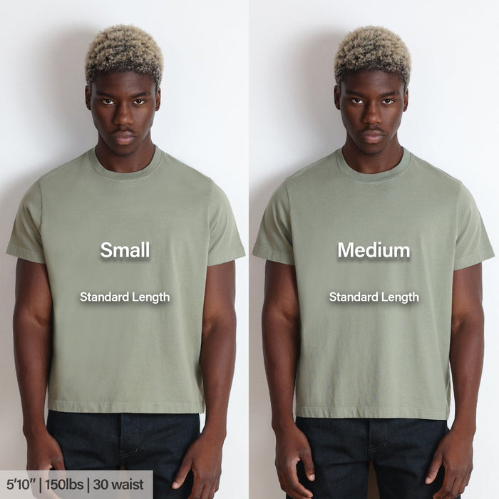 Silverlake Crop Tee III | Boxy, Relaxed Fit T-Shirt Vintage Violet