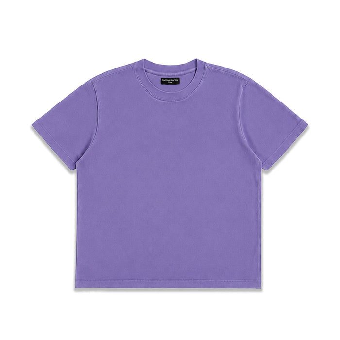 Silverlake Crop Tee III | Boxy, Relaxed Fit T-Shirt Vintage Violet