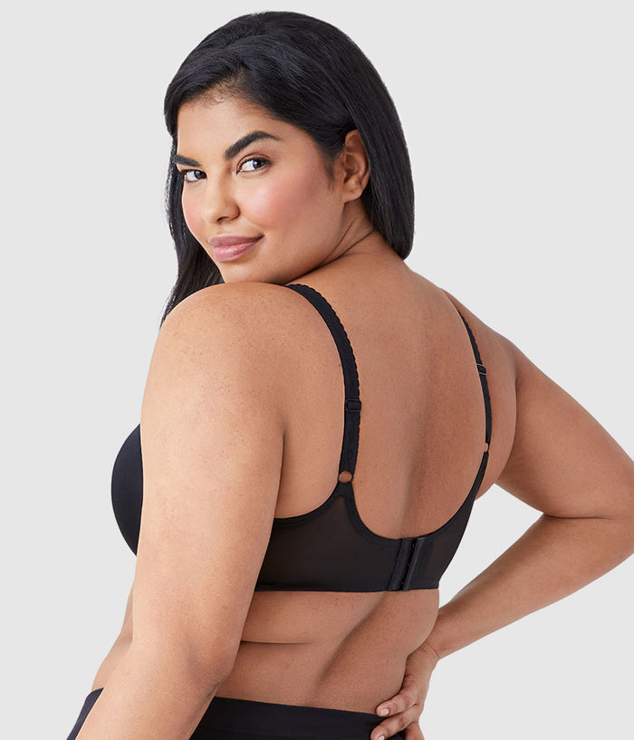 Simple Shaping Minimizer Bra: Black