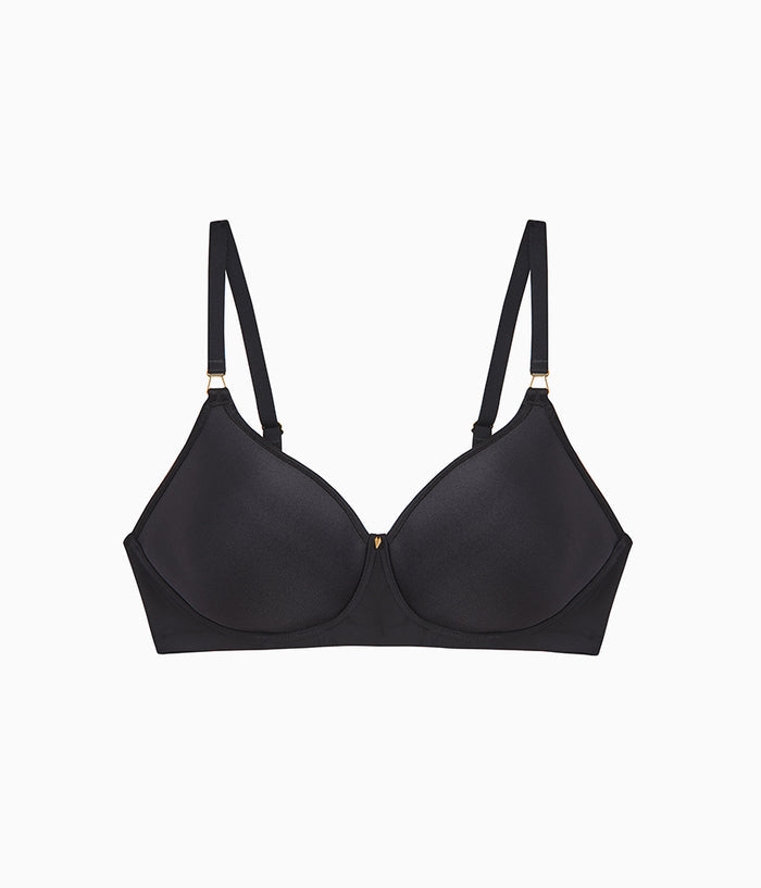Simply Done Wire Free T-Shirt Bra: Black