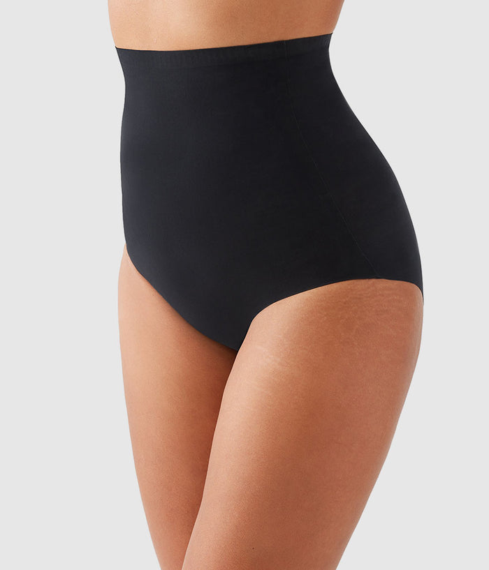 Skinsense Shaping Hi-Waist Brief: Black