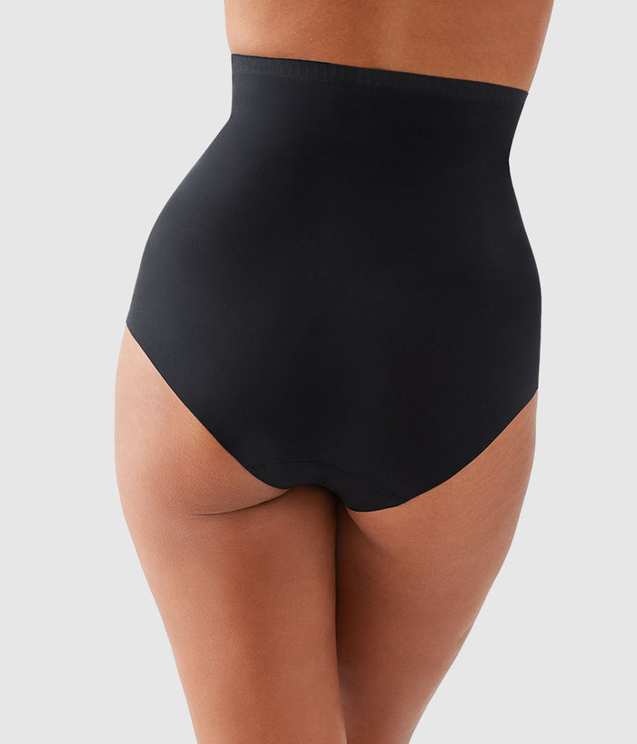 Skinsense Shaping Hi-Waist Brief: Black