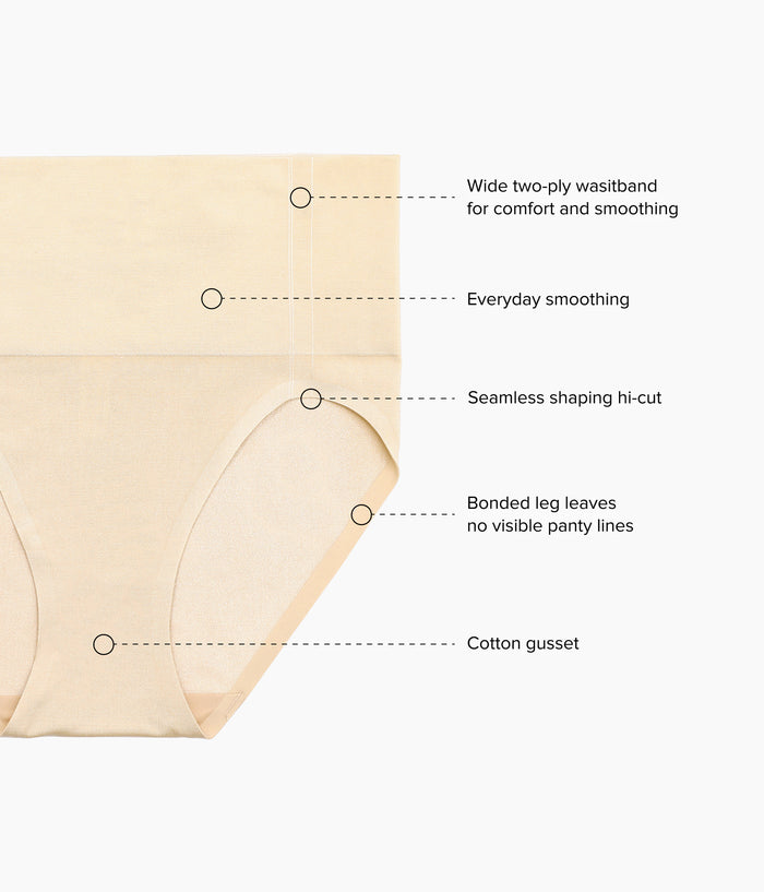 Smooth Series™ Shaping Hi-Cut: Sand