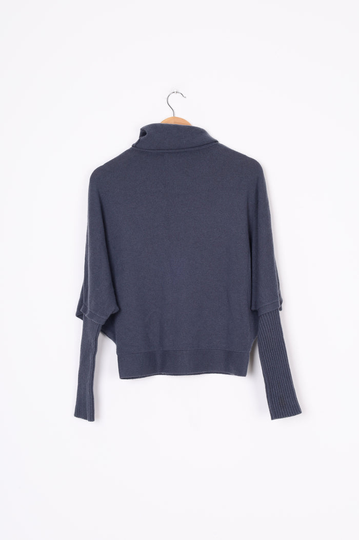 sofiacashmere Womens Blue Jumper Size S